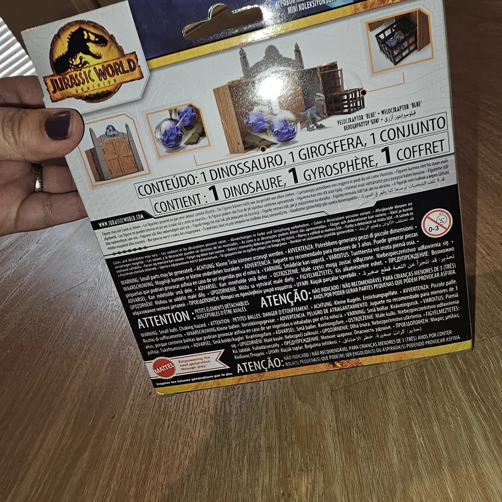 Jurrasic World Playset - Blue